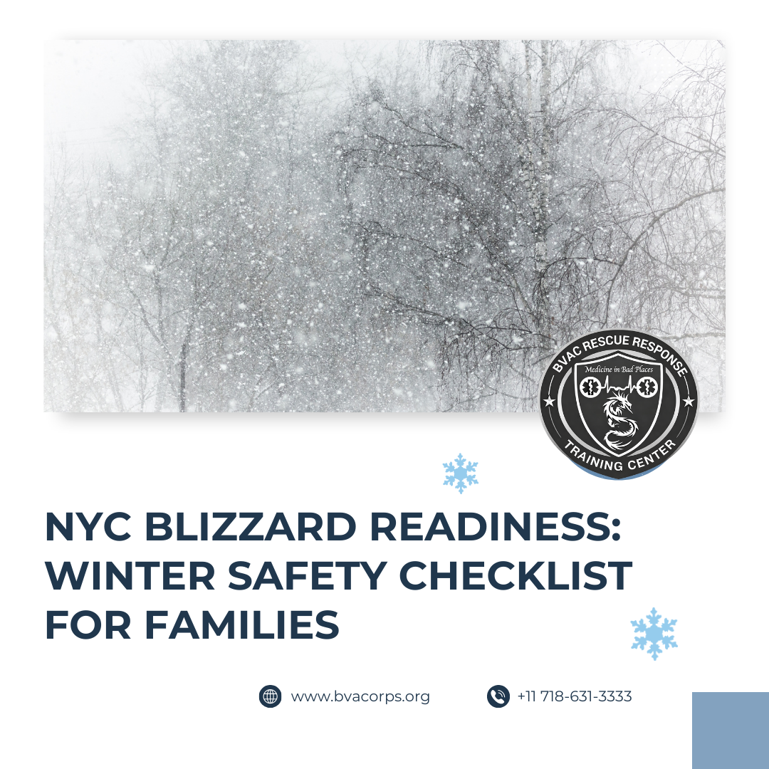 NYC Blizzard Readiness Winter Safety Checklist for Families